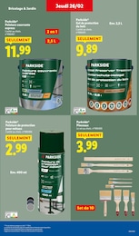 Offre Pinceau dans le catalogue Lidl du moment à la page 31
