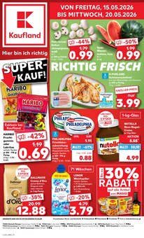 Nutella im Kaufland Prospekt "Aktuelle Angebote" mit 54 Seiten (Albstadt)