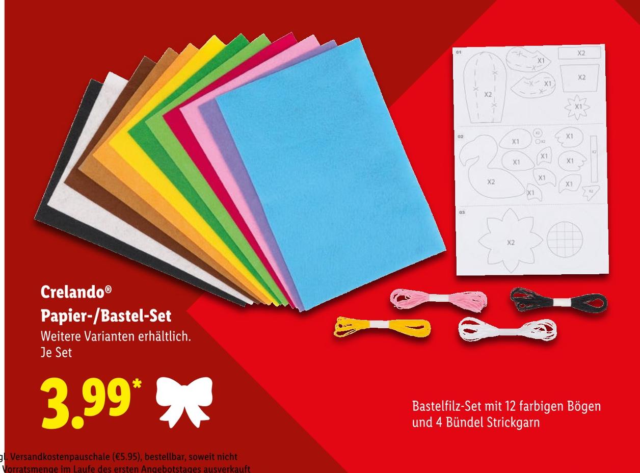 Papier-/Bastel-Set