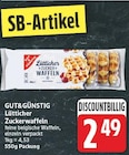 Lütticher Zuckerwaffeln von GUT&GÜNSTIG im aktuellen E center Prospekt