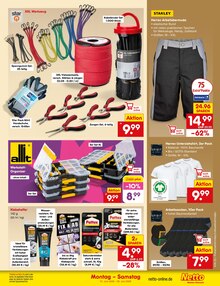 Bohrmaschine im Netto Marken-Discount Prospekt "Aktuelle Angebote" mit 68 Seiten (Moers)