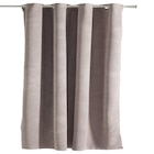 Rideau à œillets 140x240cm polyester beige ou marron - Gifi à Vandœuvre-lès-Nancy Rideau à œillets 140x240cm polyester beige ou marron en promo chez Gifi Vandœuvre-lès-Nancy à 6,07 €