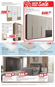 Kleiderschrank im aktuellen Möbel AS Prospekt (Karlsruhe) Kleiderschrank im Möbel AS Prospekt "Stilvoll wohnen zum Wohlfühlpreis" mit 16 Seiten (Karlsruhe)