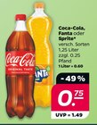 Coca-Cola, Fanta oder Sprite bei Netto mit dem Scottie im Neuendorf Prospekt für 0,75 €