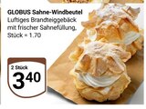 Sahne-Windbeutel im Angebot bei GLOBUS in Frankenthal Sahne-Windbeutel Angebote von GLOBUS bei GLOBUS Frankenthal für 3,40 €