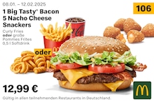 McDonalds Bacon im Prospekt 