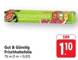Frischhaltefolie Angebote von Gut & Günstig bei E center Speyer für 1,10 €