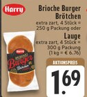 Brioche Burger Brötchen im Angebot bei E center in Mülheim Brioche Burger Brötchen Angebote von Harry bei E center Mülheim für 1,69 €