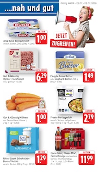 EDEKA Prospekt der Woche "Aktuelle Angebote" Seite 1, 23.02.2026 bis 28.02.2026 für Sternenfels Aktueller EDEKA Prospekt "Aktuelle Angebote" Seite 1 von 10 Seiten für Sternenfels