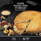 Tourte pintade cèpes et girolles dans le catalogue Lidl