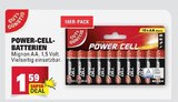Aktuelles Power-Cell-Batterien Angebot bei E center in Ludwigshafen (Rhein) ab 1,59 €