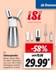 Lidl Recklinghausen - Sahnespender Angebot im Prospekt Sahnespender bei Lidl im Recklinghausen Prospekt für 29,99 €