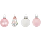 Boules de Noël miniatures en verre - Action en promo chez Action Épinal à 1,49 €