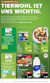 Biofleisch im Kaufland Prospekt in Dülmen Aktueller Kaufland Prospekt mit Biofleisch, "Aktuelle Angebote", Seite 22