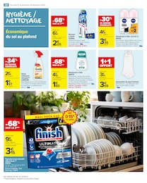 Prix et réduction Nivea dans le prospectus Carrefour Market en cours Offre Nivea dans le catalogue Carrefour Market du moment à la page 32