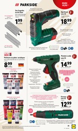 Prix et réduction Bricolage dans le prospectus Lidl en cours Offre Bricolage dans le catalogue Lidl du moment à la page 37