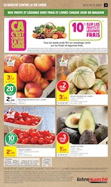 Promos Fruits Et Légumes dans le catalogue "-50% DE REMISE IMMÉDIATE SUR LE 2ÈME" de Intermarché Express Fruits Et Légumes en promo dans le catalogue Intermarché Express à la page 3