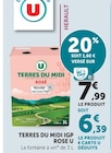 Promo Terres du Midi IGP Rosé à 6,39 € dans le catalogue Hyper U à Saintes