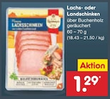 Aktuelles Lachs- oder Landschinken Angebot bei Netto Marken-Discount in Halle (Saale) ab 1,29 €
