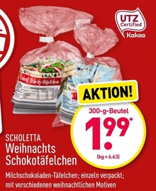 Weihnachts Schokotäfelchen bei ALDI Nord in Hameln Weihnachts Schokotäfelchen im Angebot bei ALDI Nord Hameln für 1,99 €