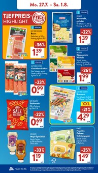 ALDI SÜD Prospekt der aktuellen Woche, gültig von 27.07.2026 bis 01.08.2026 Aktueller ALDI SÜD Prospekt "Gutes für Alle." mit 30 Seiten