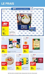Prix et réduction Mozzarella dans le prospectus Carrefour en cours Offre Mozzarella dans le catalogue Carrefour du moment à la page 31