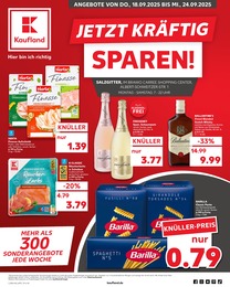 Kaufland Prospekt für Salzgitter: "Aktuelle Angebote", 58 Seiten, 18.09.2025 - 24.09.2025