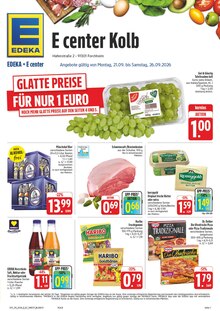 Aktueller E center Prospekt für Leutenbach, Forchheim und Ungebung, Seiten zum blättern E center Prospekt Wir lieben Lebensmittel! mit Seiten in Leutenbach, Forchheim und Umgebung