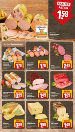 Wurst im REWE Prospekt in Aschaffenburg Aktueller REWE Prospekt mit Wurst, "Dein Markt", Seite 8