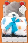 Set cadeau peluche avec plaid en promo chez Netto Sarcelles à 7,99 €