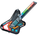 Kidi guitare superstar noire - vtech en promo chez La Grande Récré Kidi guitare superstar noire - vtech dans le catalogue La Grande Récré
