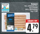Aktuelles Bratwurst Angebot bei EDEKA in Nürnberg ab 4,79 €