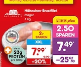 Hähnchenbrust im Netto Marken-Discount Prospekt Hähnchen-Brustfilet von GUT PONHOLZ im aktuellen Netto Marken-Discount Prospekt für 7,49 €