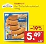 Netto Marken-Discount Würselen - Bockwurst Angebot im Prospekt Bockwurst bei Netto Marken-Discount im Würselen Prospekt für 5,49 €