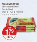 Sandwich Pizza von Wasa im aktuellen V-Markt Prospekt für 1,79 €