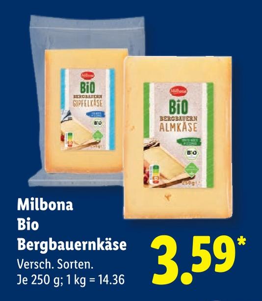 Bio Bergbauernkäse