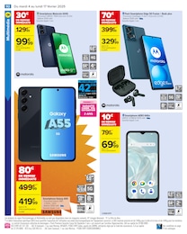 Offre Smartphone Samsung dans le catalogue Carrefour du moment à la page 94