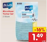 Microfaser Tücher Set von Priva für 1,49 € bei Netto Marken-Discount im Angebot Microfaser Tücher Set von Priva im aktuellen Netto Marken-Discount Prospekt