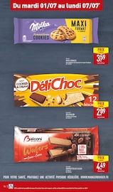 Chocolat Angebote im Prospekt "NOS ARRIVAGES VACANCES JUSQU'À -34%" von Aldi Chocolat Angebote im Prospekt "NOS ARRIVAGES VACANCES JUSQU'À -34%" von Aldi auf Seite 14