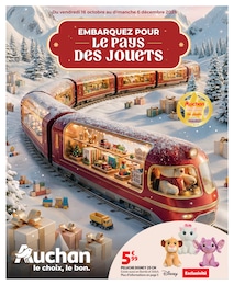 Prospectus Auchan Hypermarché à Confrançon, "EMBARQUEZ POUR LE PAYS DES JOUETS", 72 pages, 16/10/2026 - 06/12/2026
