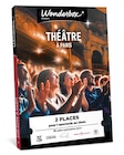 Promo Coffret cadeau Wonderbox Théâtre à Paris pour 2 personnes à 69,90 € dans le catalogue Fnac à Moisselles