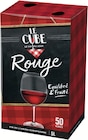Vin Rouge - LE CUBE" Δ en promo chez Intermarché Super Angers à 8,95 €