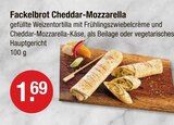 Fackelbrot Cheddar-Mozzarella im V-Markt Prospekt Fackelbrot Cheddar-Mozzarella von im aktuellen V-Markt Prospekt für 1,69 €