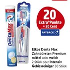 E center Gerlingen - Elkos Denta Max Zahnbürsten Premium mittel oder weich oder Intensiv Gebissreiniger Angebot im Prospekt Elkos Denta Max Zahnbürsten Premium mittel oder weich oder Intensiv Gebissreiniger bei E center im Gerlingen Prospekt für
