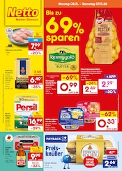 Butter im Netto Marken-Discount Prospekt in Pinneberg Aktueller Netto Marken-Discount Prospekt mit Butter, "Aktuelle Angebote", Seite 1