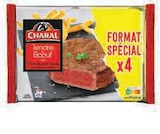Piece a fondue ou bifteck ou tendre de bœuf x4 - CHARAL - Super U à Metz Piece a fondue ou bifteck ou tendre de bœuf x4 - CHARAL en promo chez Super U Metz à 8,59 €