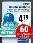 Sensitive Zahnpasta Original Angebot in Saerbeck Sensitive Zahnpasta Original im aktuellen Prospekt bei EDEKA in Saerbeck