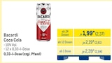 Aktuelle Coca Cola Angebote bei METRO in Goslar Aktuelles Bacardi Coca Cola Angebot bei METRO in Goslar ab 2,37 €