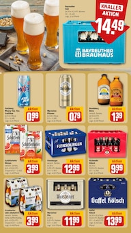 Bier im aktuellen REWE Prospekt (Brühl) Bier im REWE Prospekt "Dein Markt" mit 29 Seiten (Brühl)