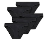 5 Slips, schwarz bei Tchibo im Supermarkt im Prospekt "" für 14,99 €